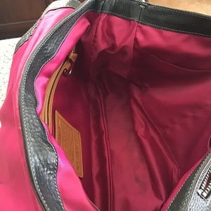 Coach, black, crossbody messenger